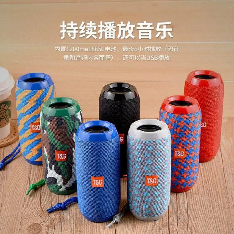 T&G Bluetooth Speakers, 40W Loud Portable Wireless Speaker, Waterproof Shower Speakers with Bluetooth 5.3, Deep Bass, LED Lights, Stereo Pairing for Home/Party/Outdoor/Beach, Gift Ideas Audio Rechargeable Usb Smartphone - 6